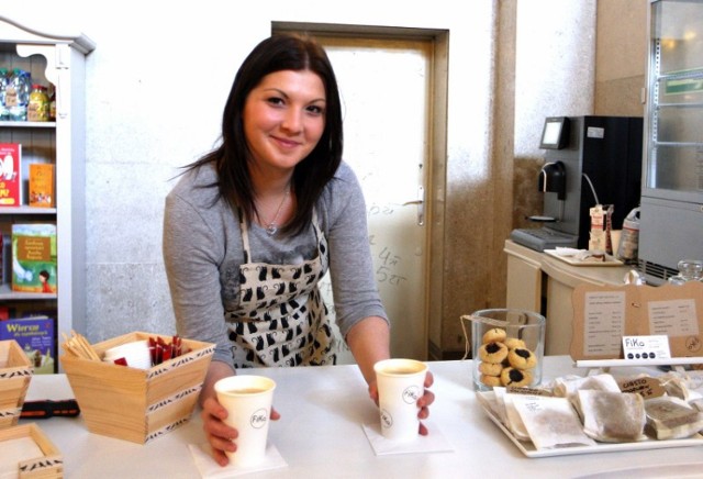 Fika - kluboksięgarnia z kawą i przekąskami. W Muzeum Narodowym w Szczecinie