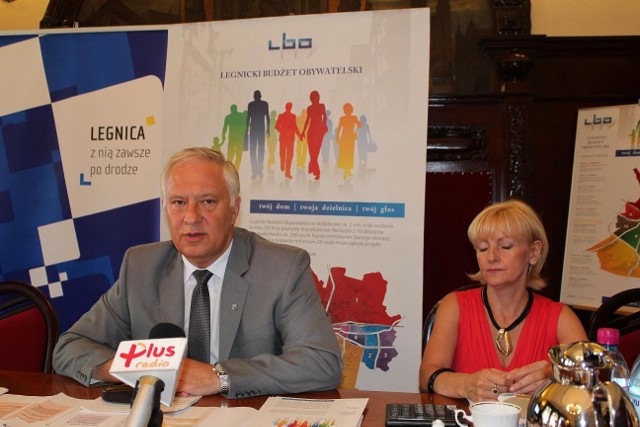 Budżet obywatelski w Legnicy omówił prezydent Tadeusz Krzakowski