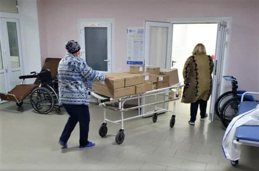 Dostarczyli z Goleniowa artykuły medyczne dla partnerów z Ukrainy. Nie wracają sami
