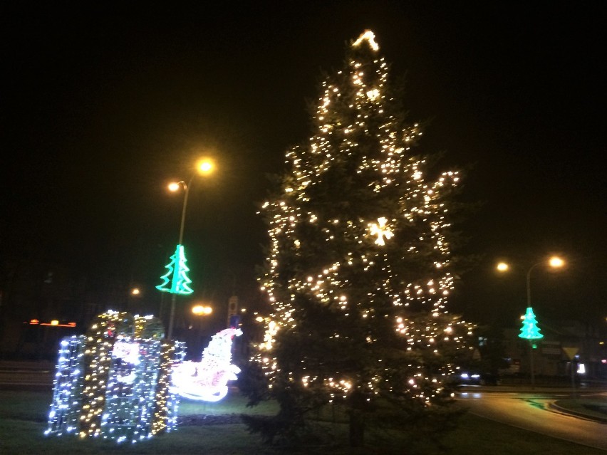 Dekoracje świąteczne w Grajewie