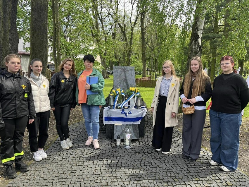 Wieluńska uroczystość 81 rocznicy rocznicy wybuchu Powstania w Getcie Warszawskim