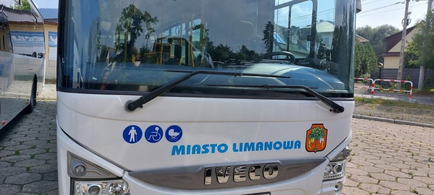 Tak wyglądają autobusy komunikacji miejskiej w Limanowej