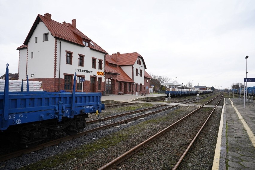 Dworzec kolejowy w Człuchowie wyremontowany