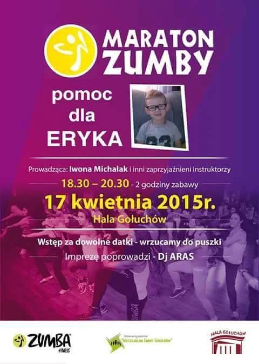 Pomóżmy 5 - letniemu choremu Erykowi z Bielaw. Zatańczmy razem Zumbę!