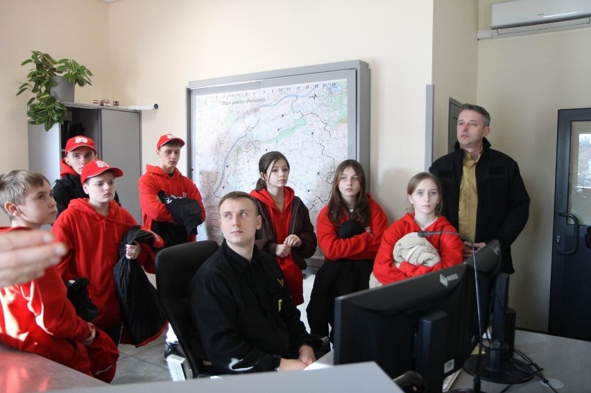 Młodzi ludzie z powiatu chełmińskiego odwiedzili i zwiedzili...