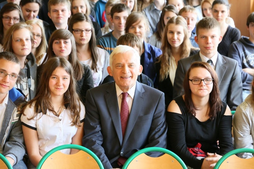Jerzy Buzek w powiecie będzińskim