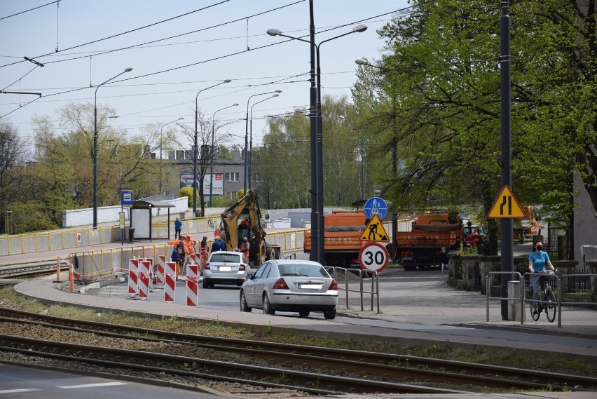 Przebudowa na ulicy 1 Maja w Katowicach