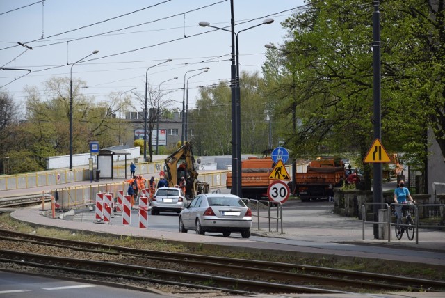 Przebudowa na ulicy 1 Maja w Katowicach