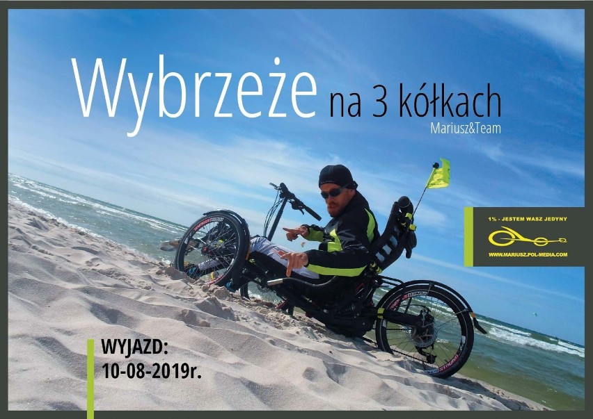 Mariusz Urbanek chce przejechać na rowerze całe polskie...