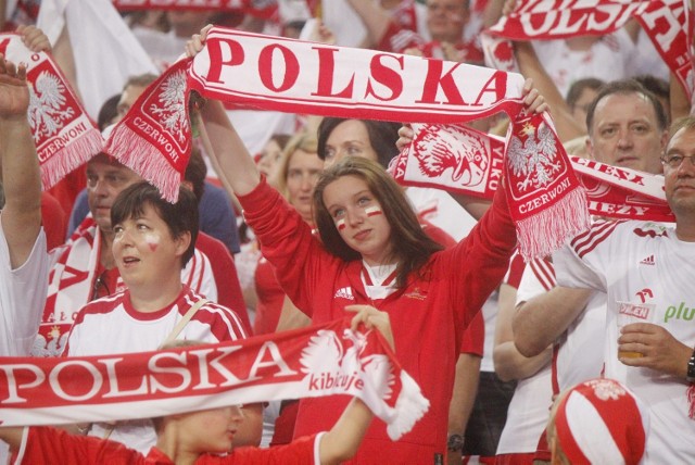 Mistrzostwa Świata w siatkówce 2014: Polska - Francja. Kibice w Atlas Arenie