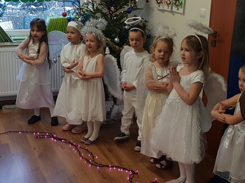 Jasełka w wykonaniu przedszkolaków były okazją, aby przypomnieć piękną historię świąt Bożego Narodzenia