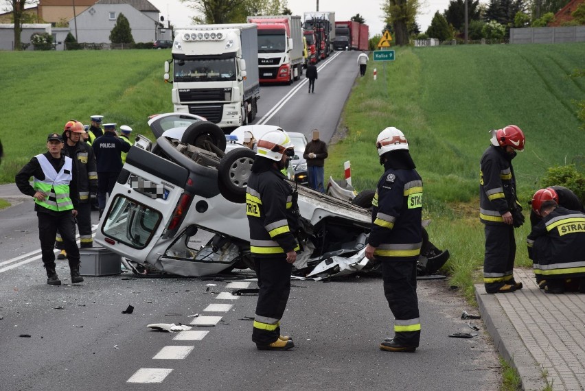 Wypadek w Pamięcinie pod Kaliszem