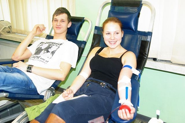 Wodzisław Śląski: Uczniowie oddawali krew