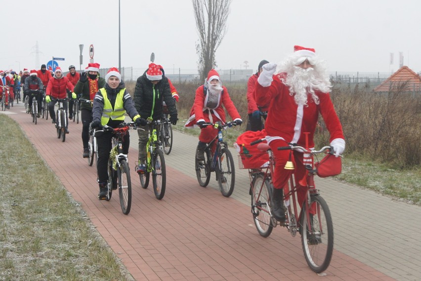 Rowerowy Rajd Mikołajów w Kaliszu