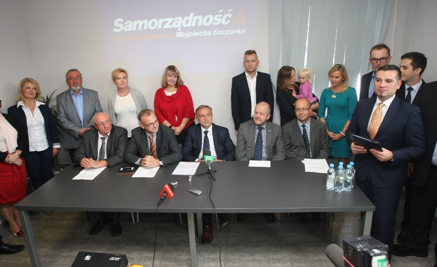 Wojciech Szczurek i kandydaci "Samorządności" przedstawili...