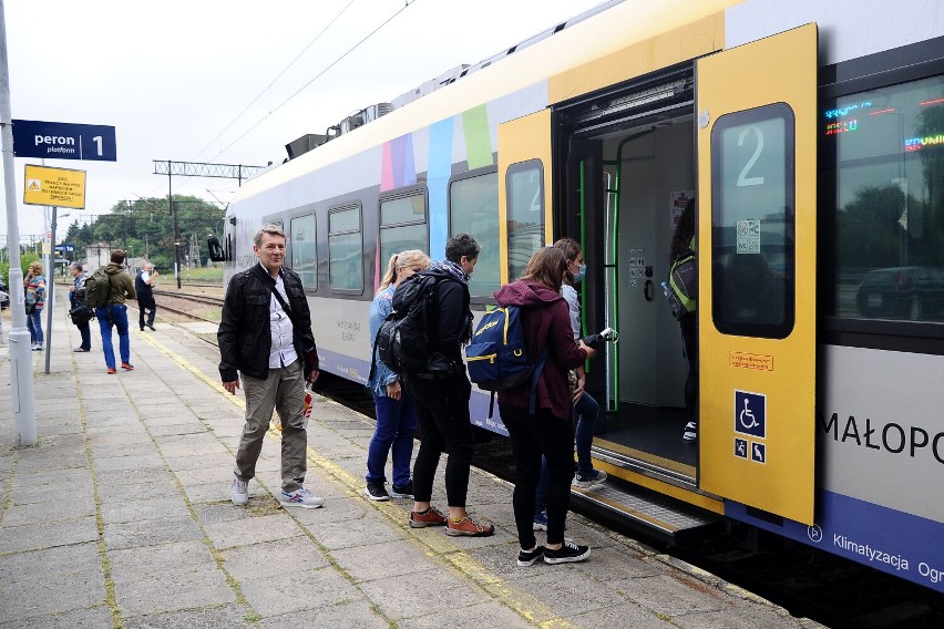 Ze stacji Jasło w sobotę wyjechał pierwszy wakacyjny pociąg...