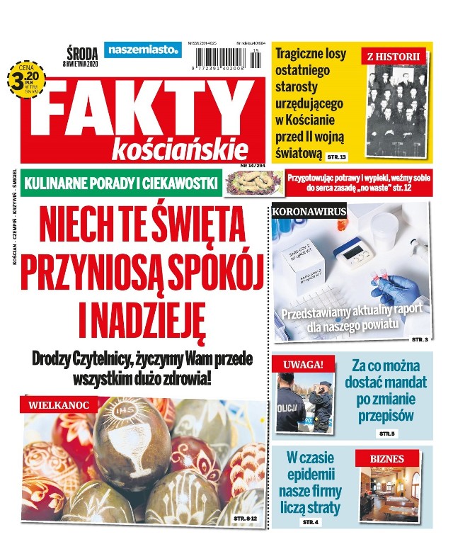 Zapraszamy do lektury nowych "Faktów Kościańskich"