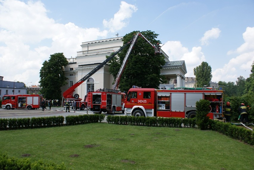 Straż pożarna w Kaliszu ćwiczyła na wypadek pożaru w...