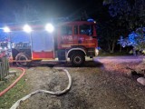 Groźny pożar w gminie Barwice. Wielogodzinna akcja strażaków [zdjęcia]