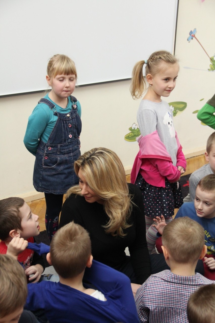 Syców: Martyna u przedszkolaków z jedynki