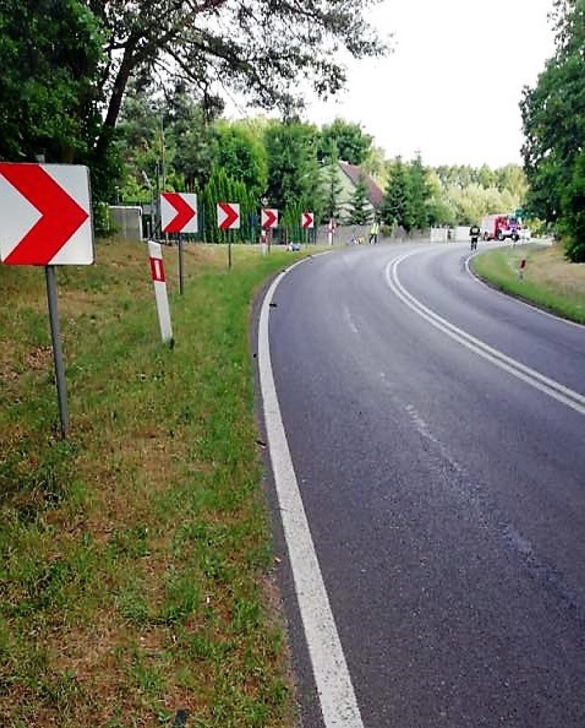 Gmina Nowy Tomyśl: Tragiczny wypadek z udziałem motocyklisty