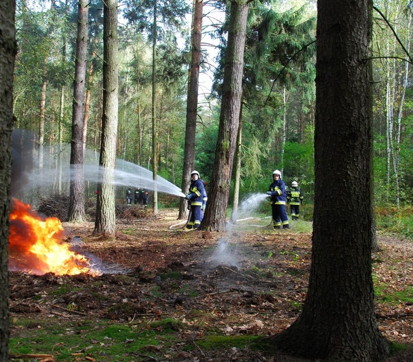 Straż Pożarna w Jarocinie: Strażacy ćwiczyli na obszarach...