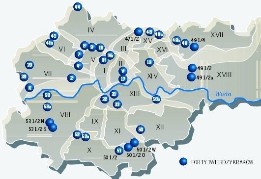 Krakowskie Forty zostaną połączone wspólną trasą?