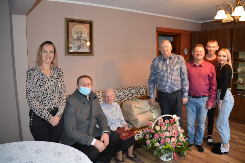 Józefa Wójcik jest najstarszą mieszkanką gminy Rojewo