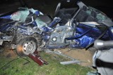 Wypadek w Oszczepalinie: Zderzenie dwóch aut. Nie żyje 23-latek (ZDJĘCIA)
