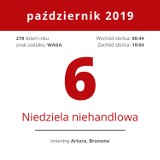 Dziś 6. października. Sprawdź, jaka dziś będzie pogoda, kto ma imieniny i co wydarzyło się tego dnia