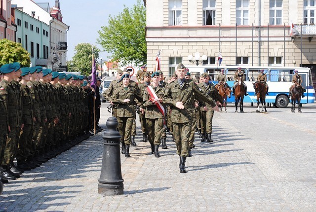Uroczystości uświetniła kompania reprezentacyjna Wojska Polskiego i Szwadron Jazdy RP