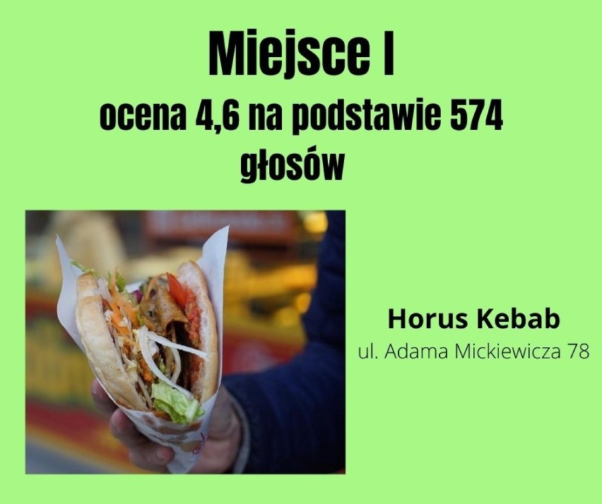 Rumia. Top 5 kebabów według ocen internautów| GALERIA