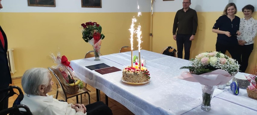 Stanisława Nowak z Dubiecka skończyła 102 lata.