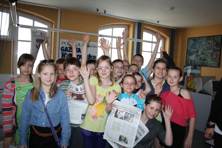 Oświęcim: uczniowie SP nr 4 odwiedzili Gazetę Krakowską