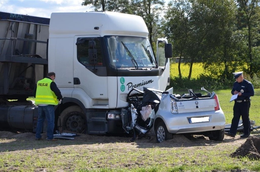 Wypadek na drodze wojewódzkiej w Niniewie. 24 września...