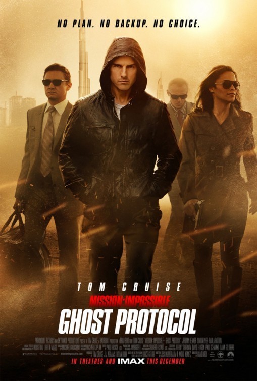 Mission Impossible: Ghost Protocol

Czwarta odsłona popularnej serii. IMF zostaje zamknięta kiedy okazuje się, że była zamieszana w zamach bombowy na Kremlu. Ethan Hunt i jego nowa drużyna muszą oczyścić reputację swojej organizacji.

ZOBACZ PEŁNY REPERTUAR KIN