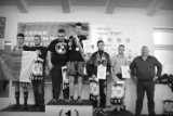 Jakub Tomczak z WKB "Gryfa" Wejherowo zdobył srebrny medal Mistrzostwach Polski Młodzików 