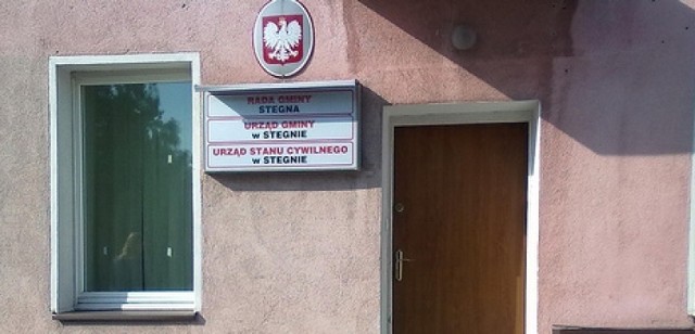 Stegna. Praca w Urzędzie Gminy