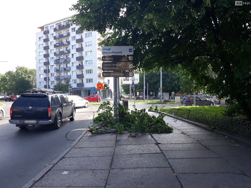 Burza w Szczecinie i regionie. Jaka sytuacja?