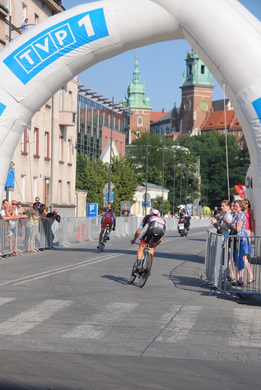 Tour de Pologne na ulicach Krakowa