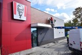 Trwa budowa restauracji KFC w Kwidzynie. Na budynku przy ul. Grunwaldzkiej pojawiło się charakterystyczne logo popularnej sieci