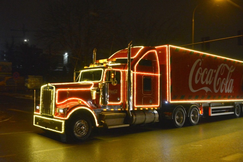 Konwój Coca-Coli przejechał przez Kielce (WIDEO, ZDJĘCIA)