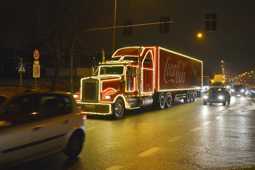 Konwój Coca-Coli przejechał przez Kielce (WIDEO, ZDJĘCIA)