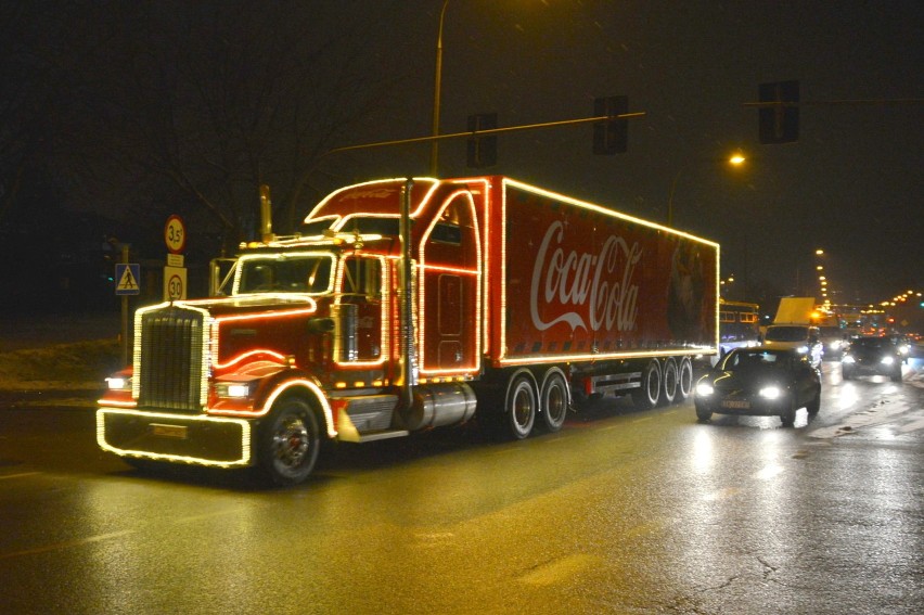 Konwój Coca-Coli przejechał przez Kielce (WIDEO, ZDJĘCIA)