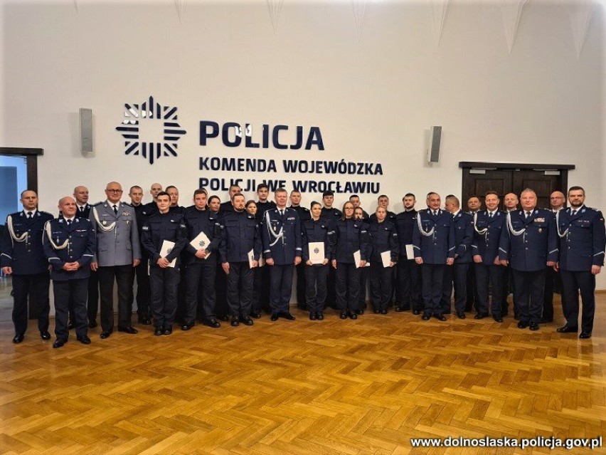 3 listopada w Komendzie Wojewódzkiej Policji we Wrocławiu...