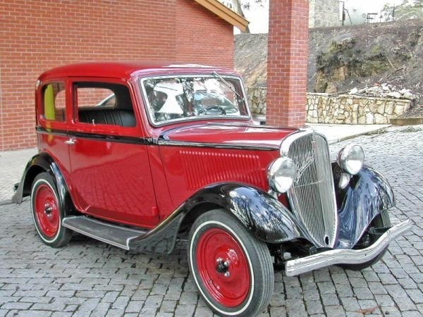Polski Fiat 508 Balilla. Najpopularniejszy samochód z okresu międzywojennego. Polska wersja włoskiego Fiata 508 produkowana była od 1932 r. do czasu rozpoczęcia wojny. Miejsce produkcji: Państwowe Zakłady Inżynierii.