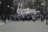Solidarność protestowała w Legnicy (ZDJĘCIA)