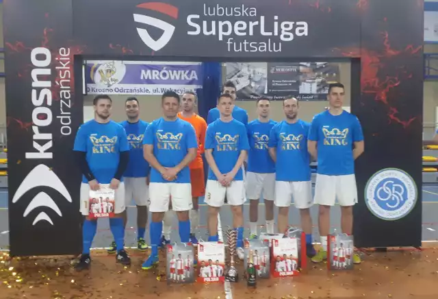 Gospodarze Hurtownia King obroniła tytuł mistrzowski w Lubuskiej Superlidze Futsalu. W przyszłym roku kolejna odsłona rozgrywek?