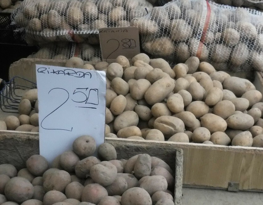 Za kilogram ziemniaków trzeba było zapłacić 2,50-2,80