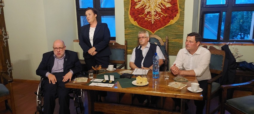 Spotkanie członków Polskiego Stronnictwa Ludowego w powiecie...